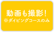 動画も撮影！※ダイビングコースのみ